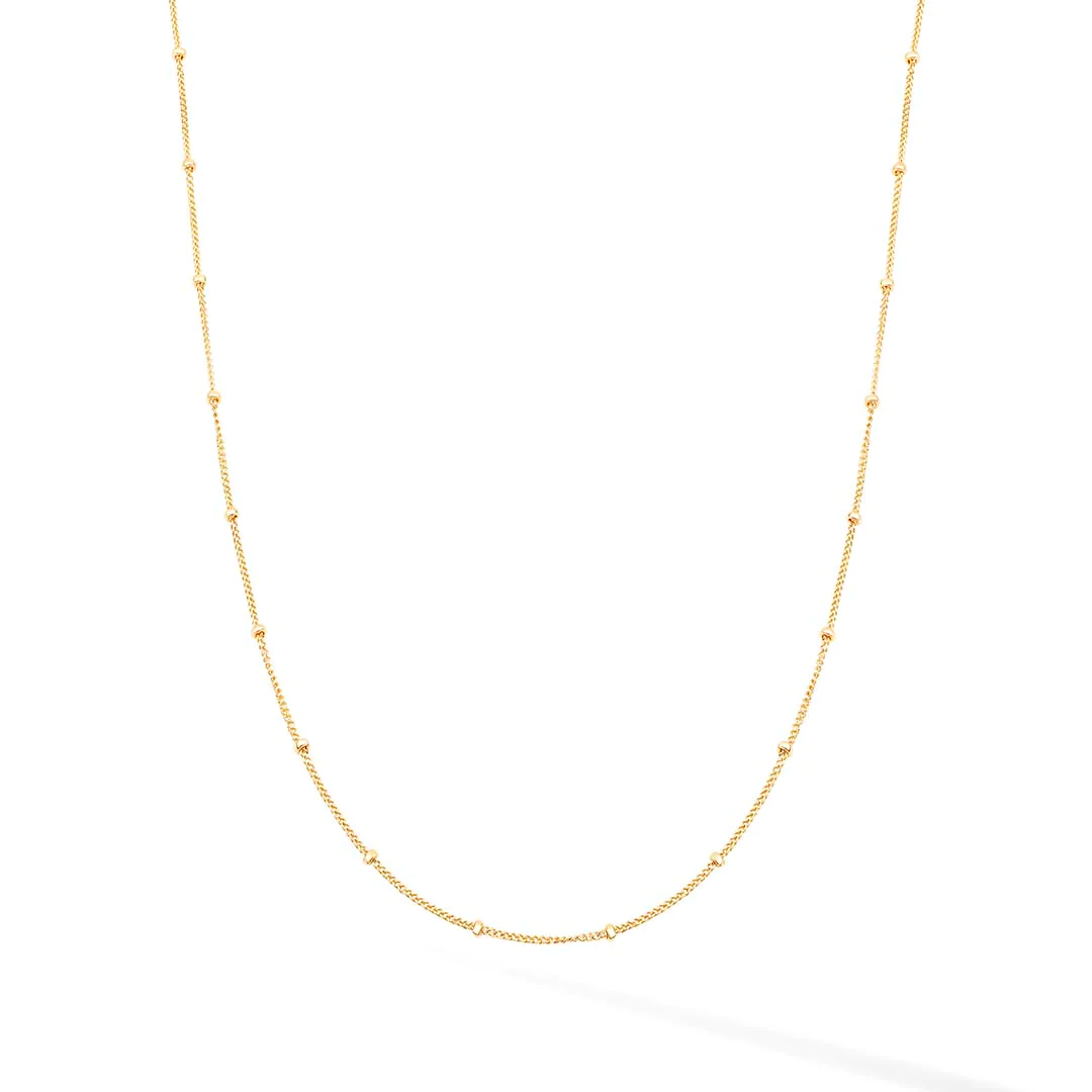 Dainty Ball Segment Chain