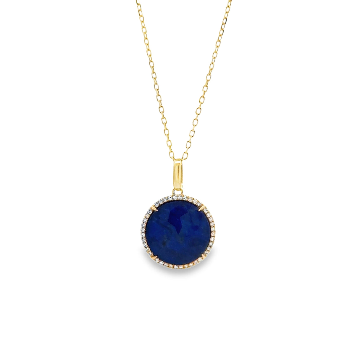 Signature - Lapis Lazuli and Diamond Necklace