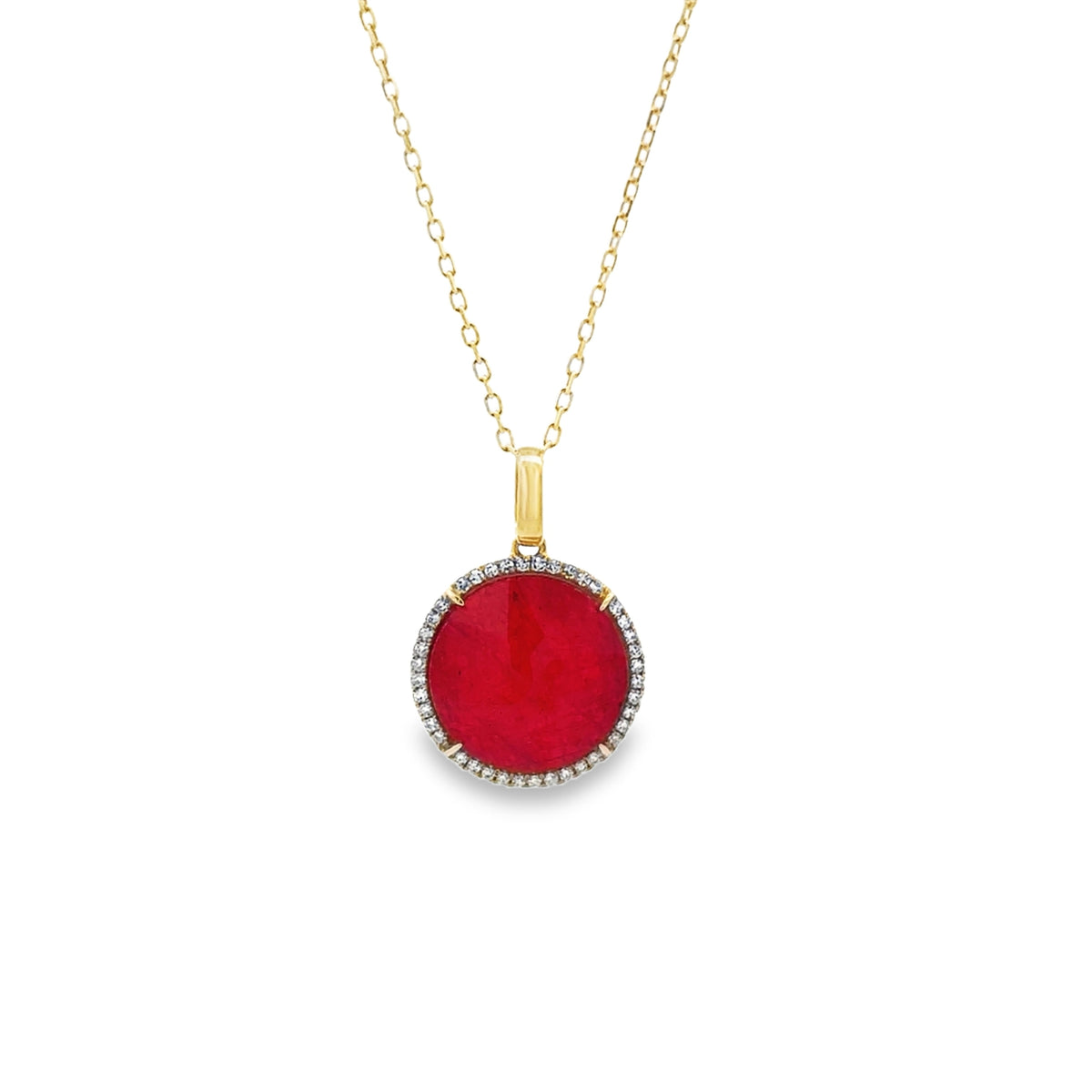 Signature - Ruby and Diamond Necklace