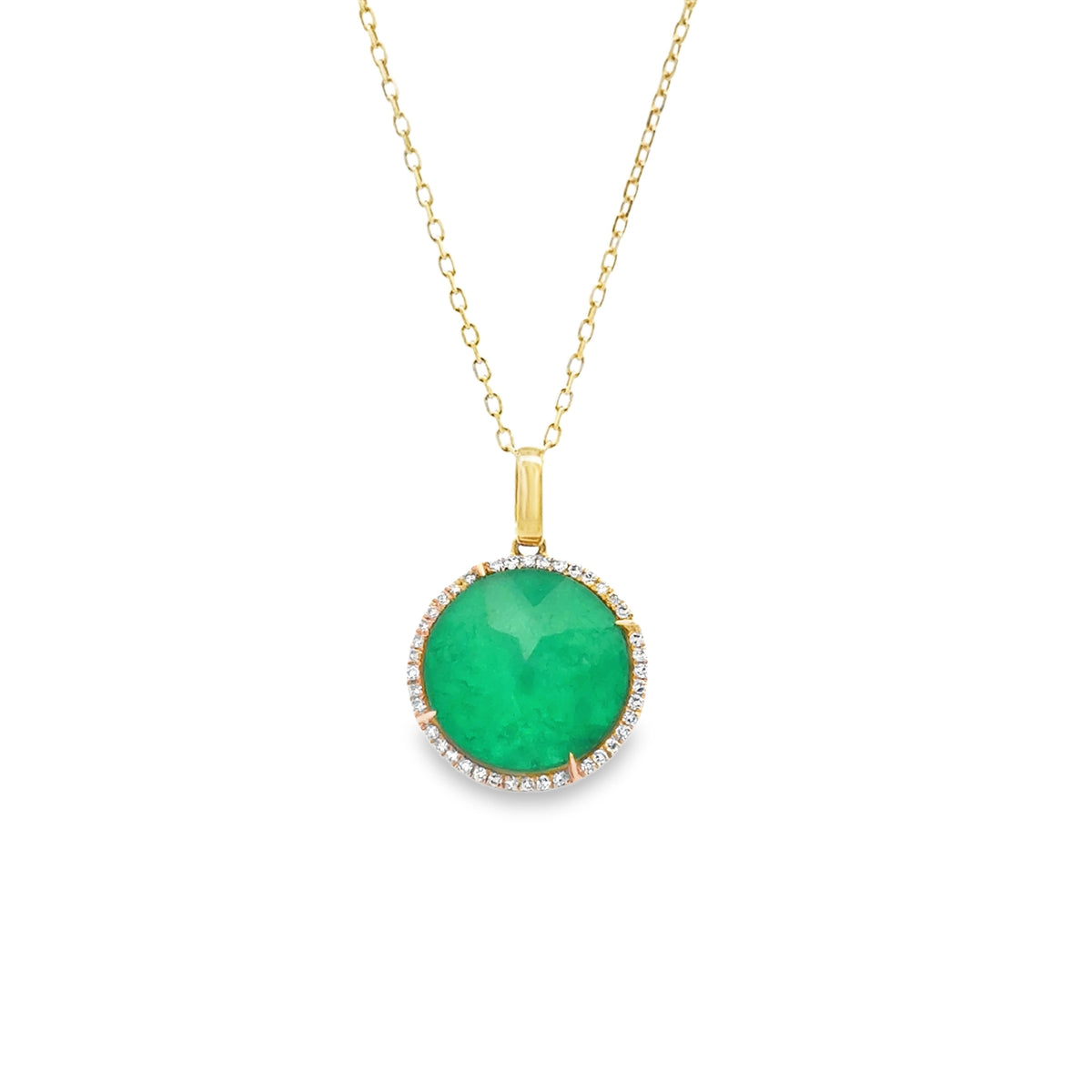 Signature - Emerald and Diamond Necklace