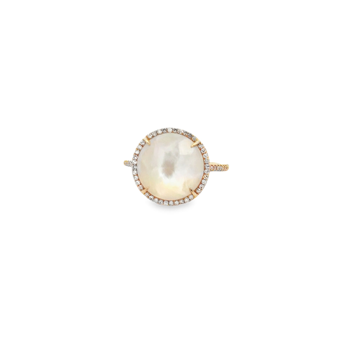 Signature - Mother of Pearl and Diamond Ring