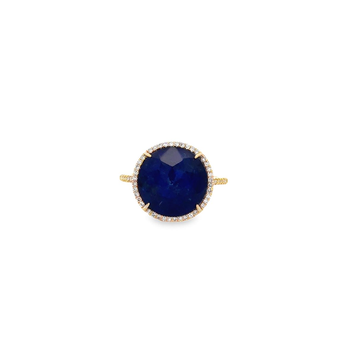 Signature - Lapis Lazuli and Diamond Ring