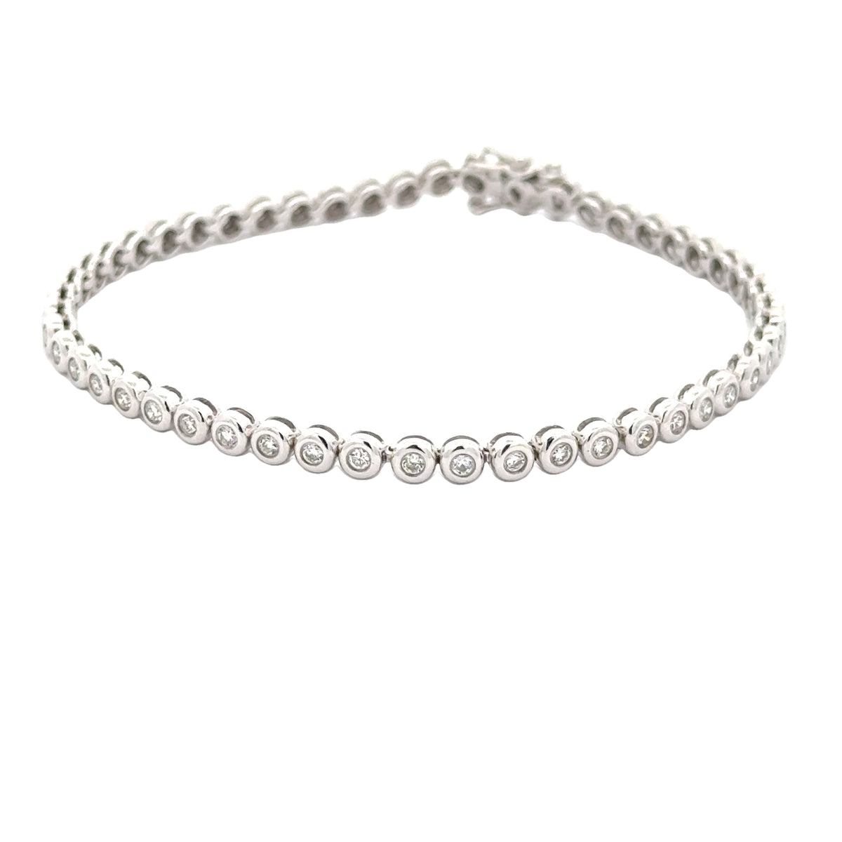 Cupcake Bezel-Set Tennis Bracelet