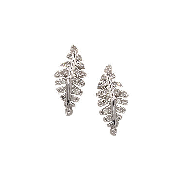 Flora Leaf Studs