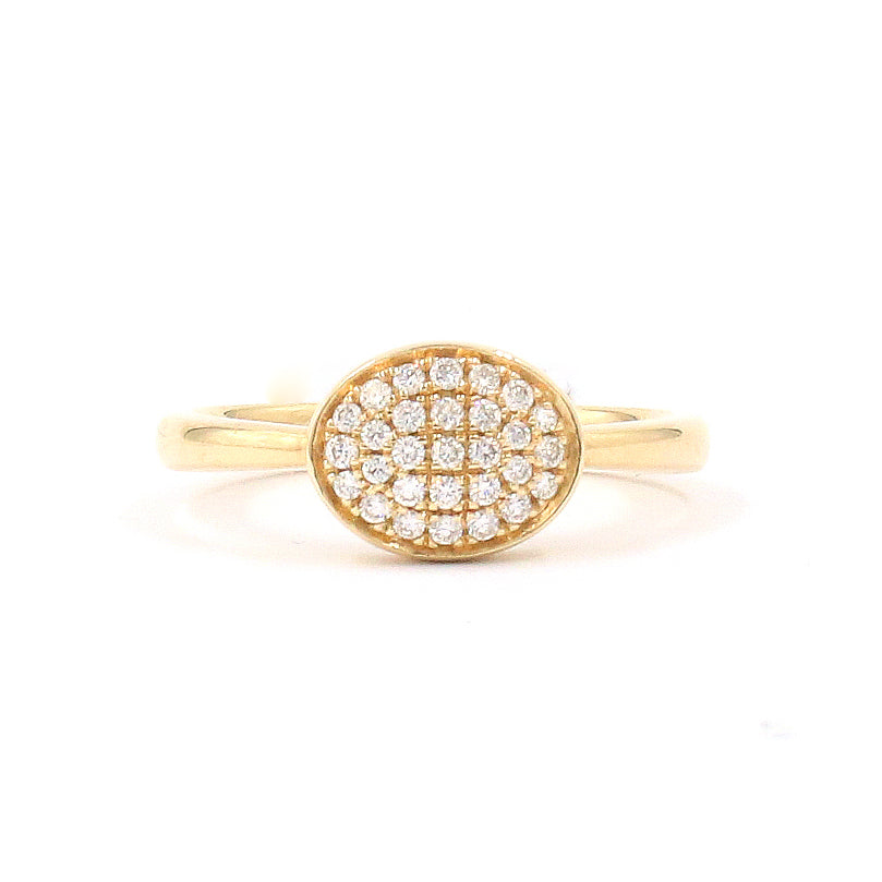 Pave Diamond Ring