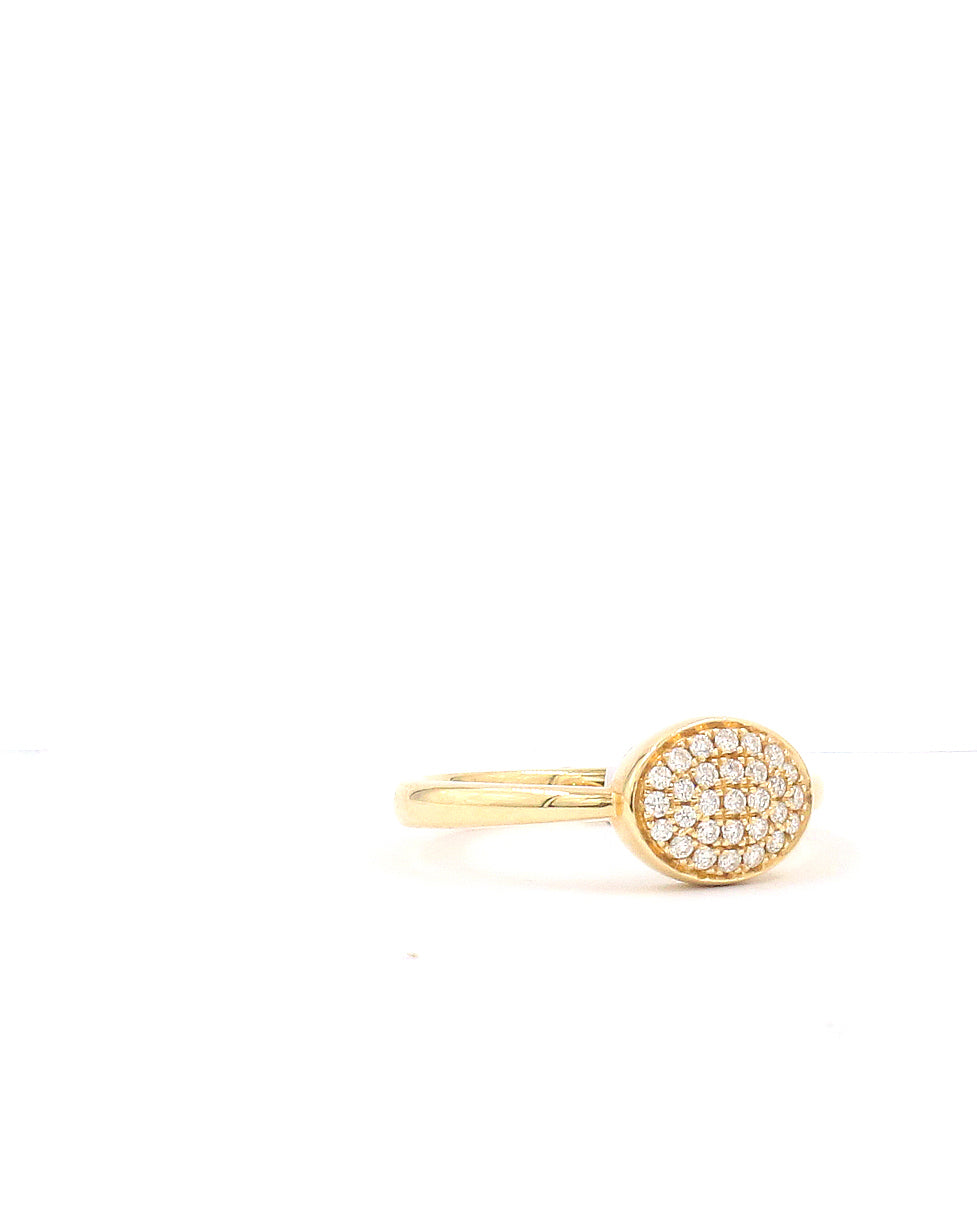 Pave Diamond Ring