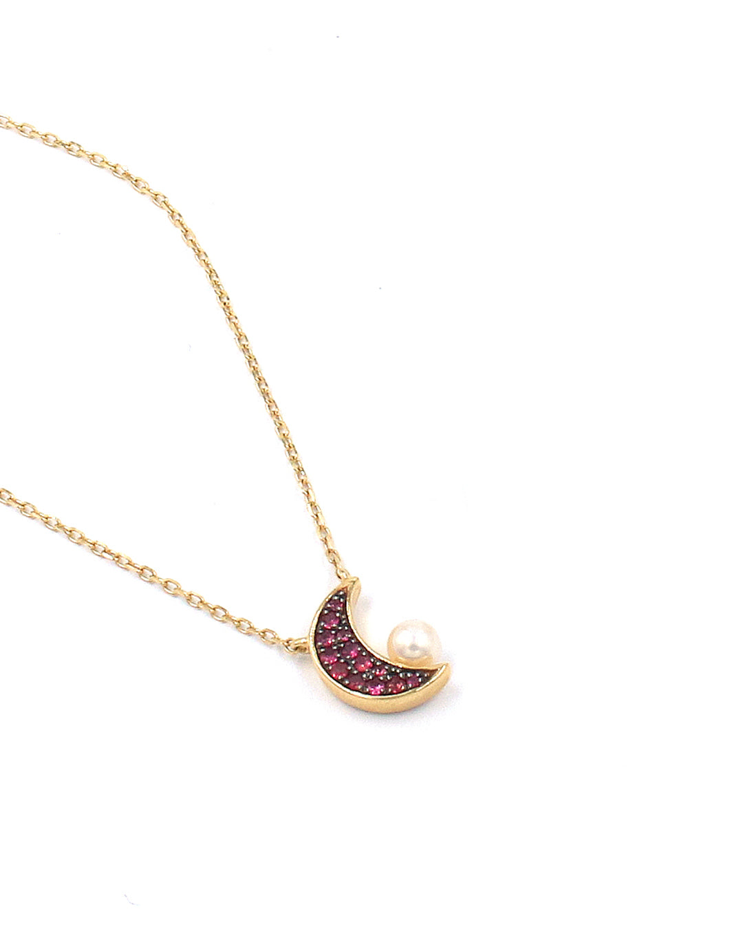 Ruby & Pearl Twilight Necklace